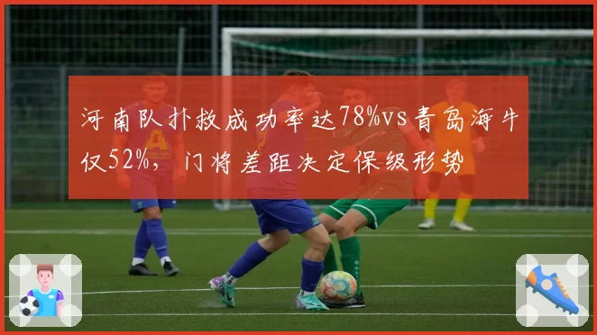 河南队扑救成功率达78%vs青岛海牛仅52%，门将差距决定保级形势